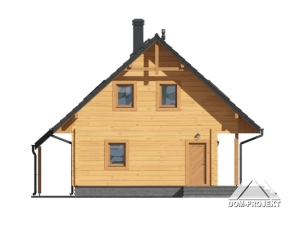 Holzhaus Wohnhaus mit Montage