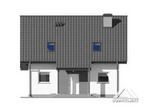 Holzhaus mit Putzfassade