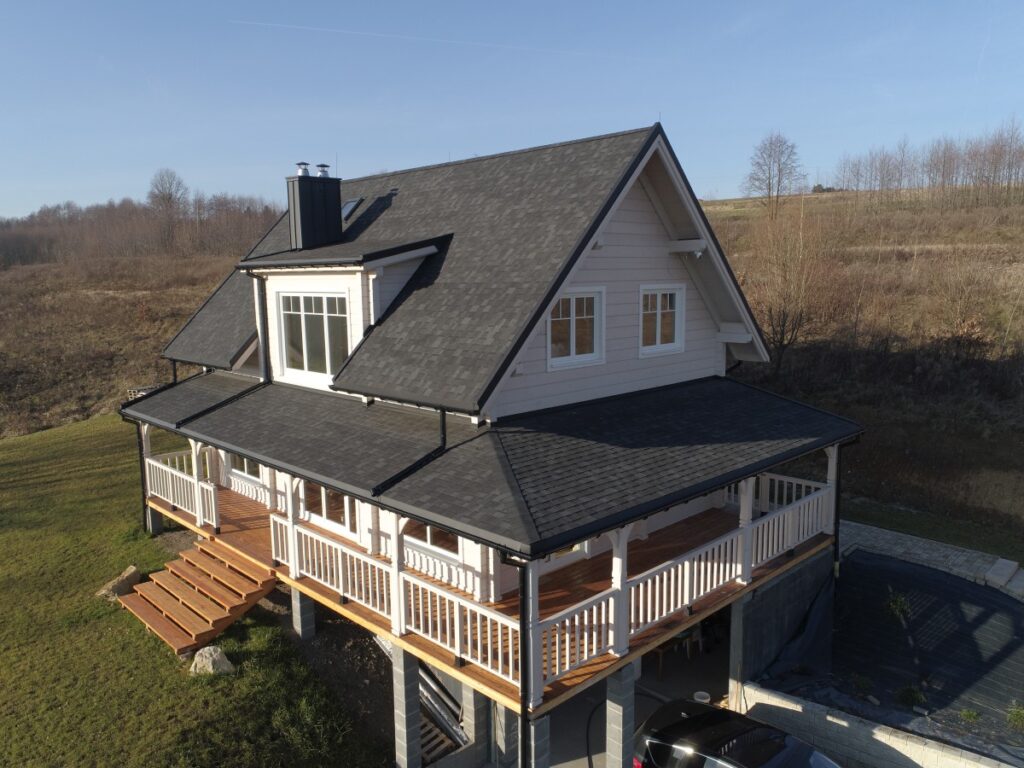 Holzhaus Fertighaus 1,5 Etagen