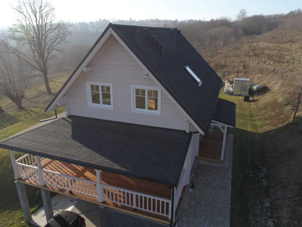 Holzhaus Fertighaus 1,5 Etagen